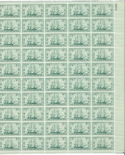 Scott #951....3 Cent...Frigate Constitution...Sheet of 50