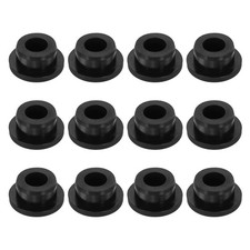 12 Pcs Black Plug Holes, Rubber Button Plug for 21mm / 0.8" Hole