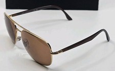 Ray Ban RB3683 001/51 Brown Gold Aviator Sunglasses 59 15 145 FRAMES ONLY