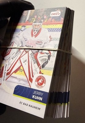 DEL2 Playercards 25/26 TEAMSET EC Bad Nauheim (22 Basecards)