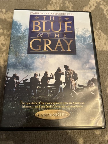 The Blue and the Gray (DVD, 2001, 3-Disc Set) Civil War Miniseries All Star Cast