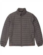 WOOLRICH Mens Padded Jacket UK 40 Large Grey Polyester TR01