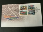 Australia 1997 #1582b,1583-1586 Classic Cars - 2 FDCs