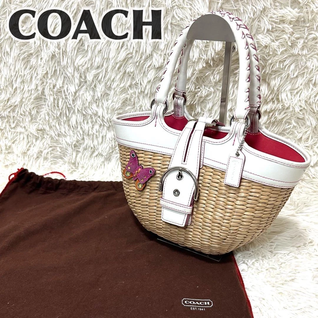 Coach Pink Butterfly Bags & Handbags for Women for sale - eBay