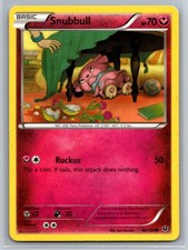 Snubbull 68/124 XY Fates Collide Pokemon Card Fairy Type Basic Ruckus TCG
