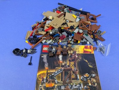 LEGO The Hobbit and The Lord of the Rings The Orc Forge 9476 Complete Pre-Owned