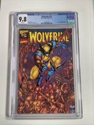 Wolverine #1/2 - CGC 9.8 - Wizard 1997 Marvel Comics