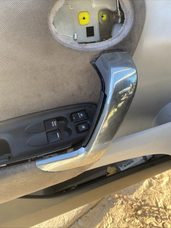 Panel de moldura interior de puerta delantero izquierdo lado del conductor Honda CR-Z 2011-2016 OEM negro Foto 4 de 4