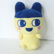 Tamagotchi Mametchi Plush 9 Yellow Blue Stuffed Animal Bandai