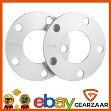 Spurverbreiterungen Ersatz für Mercedes 2x 5mm 5x112 5x112 Ø66,5 2x5mm Silver
