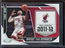 2019-20 Panini Certified #14 LeBron James Raise the Banner