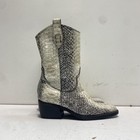 Dingo Natural Snakeskin Leather Western Cowboy Boots Women's Size 6 — photo 3