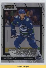 2023-24 O-Pee-Chee Platinum Marquee Rookies Rainbow Akito Hirose #298 READ 0px0