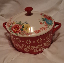 Pioneer Woman 1.5 Qt Ceramic Round Casserole ...