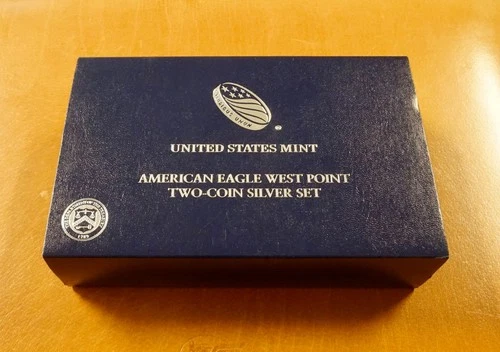 2013 American Eagle West Point Proof Two Coin .999 Silver Set w/OGP   #17