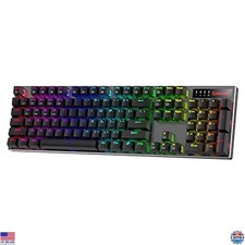 Redragon K556 PRO Wireless RGB Gaming Keyboard - Tri-Mode, Aluminum, Hot-Swap