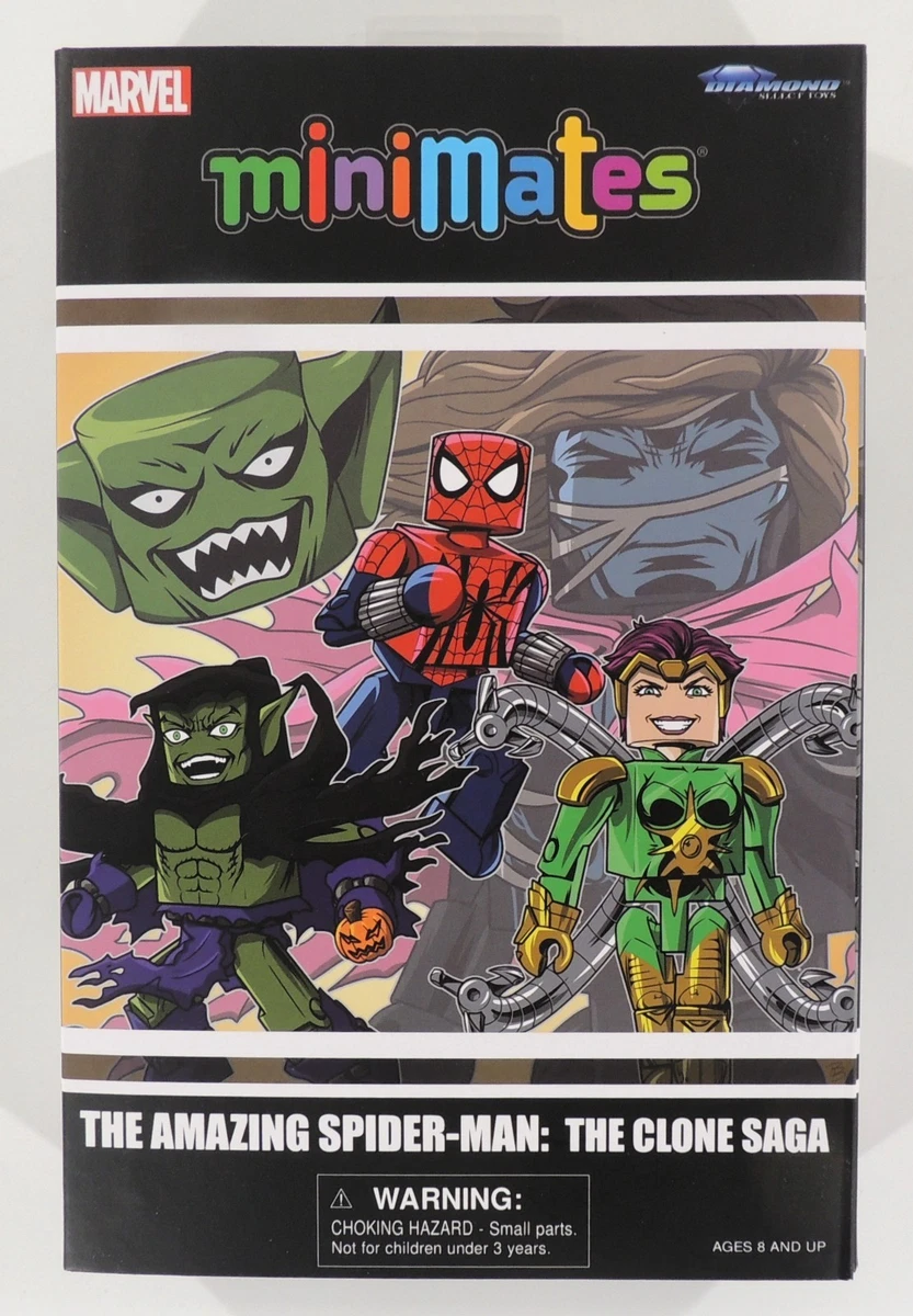 The Amazing Spider-Man The Clone Saga Minimates Deluxe Box Set DST