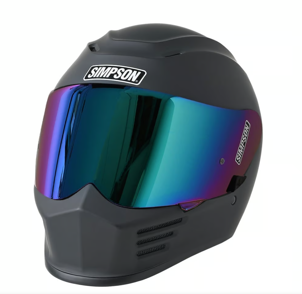Simpson Racing Products Speed Bandit Motorcycle Helmet Black - XXL