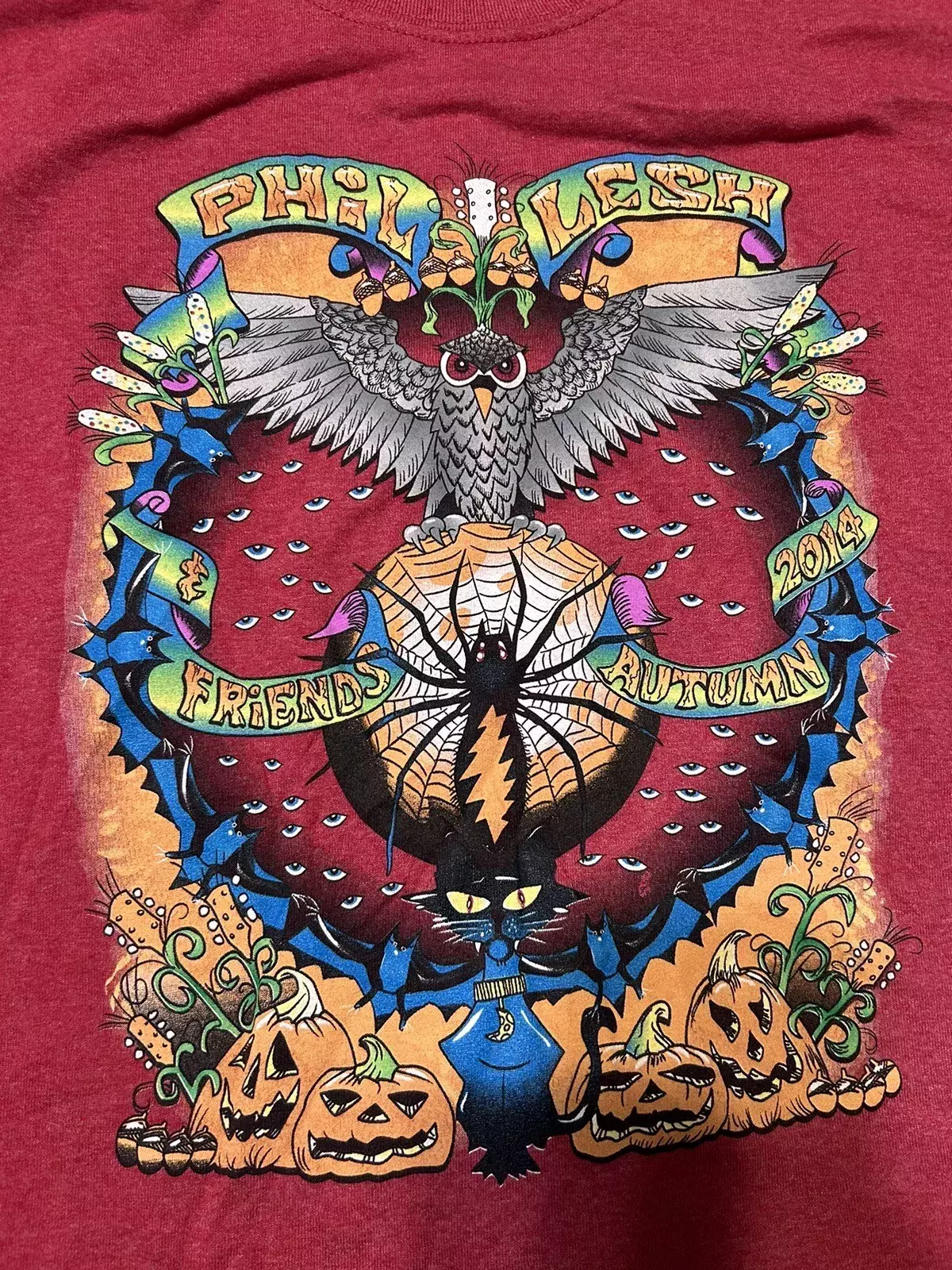 Phil Lesh & Friends Halloween Tour 2024 Concert S to 5XL T-shirt