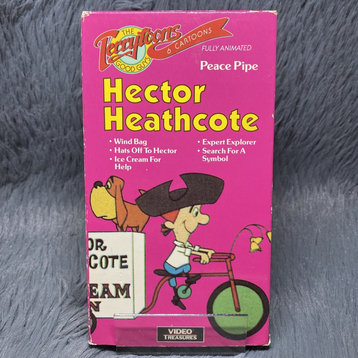 TerryToons Hector Heathcote Peace Pipe VHS 1989 Video