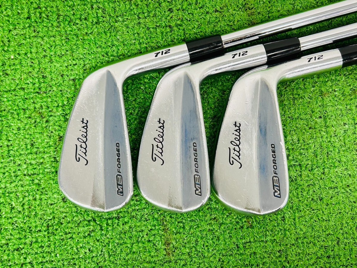 Left Handed Titleist 716 CB Forged 9 Iron Stiff Steel Shaft Golf Pride Grip Left Handed Titleist 716 CB Forged 9 Iron Stiff Steel Shaft Golf Pride Grip