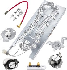 Heating Element Kit Thermostat Fuse Kenmore Dryer 90 Series Elite HE3 Whirlpool