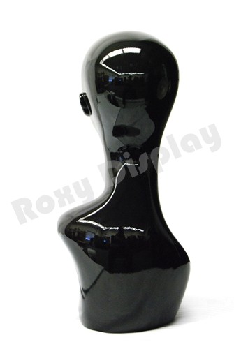 2PCS Female Mannequin Head Wig Hat Jewelry Display #TINABLACK-PS X2 - Picture 5 of 5