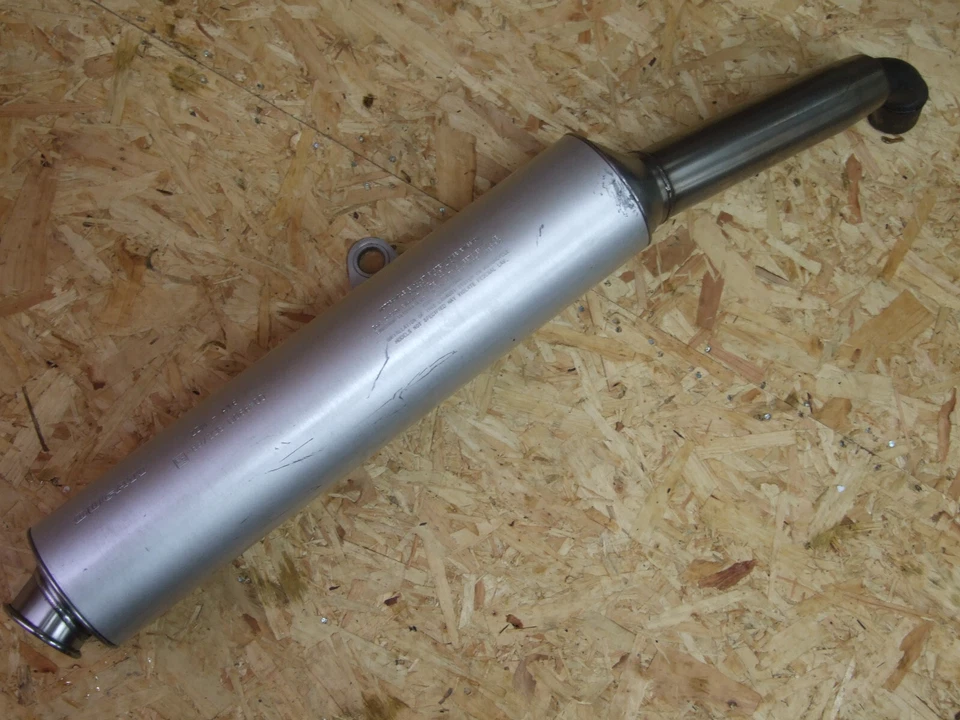 Ducati ST2 ST4 right exhaust silencer end can OEM 573.1.046.2A #004 - Image 2 of 4