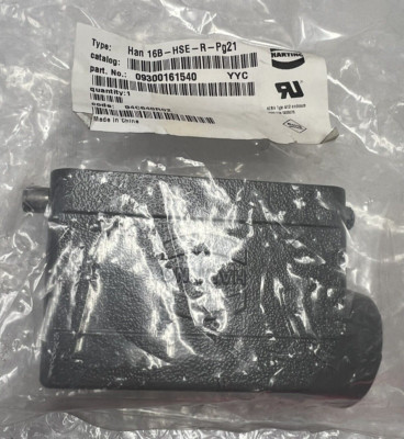 (1) NEW HARTING HAN 16B-HSE-R-Pg21 p/n#09300161540