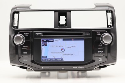 2014 - 2019 Toyota 4Runner OEM GPS Navigation Gracenote HD XM Radio MP3 86100-35