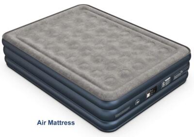 iDOO Luftbett, aufblasbares Bett mit eingebauter Pumpe Queen Size: 203*152*46cm