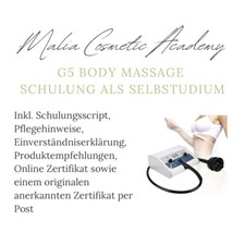 G5 Massage Schulung als Selbststudium inkl. Zertifikat