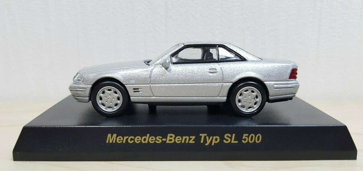 1/64 Kyosho MERCEDES BENZ SL500 SILVER diecast car model | eBay