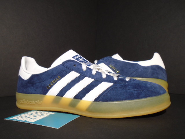 Gazelle Indoor Collegiate Navy Footwear White Vapour Pink - Mens Clothing from Attic Clothing UK