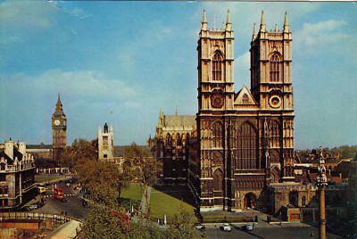 Postkarte - London - Westminster Abbey (Arthur Dixon)