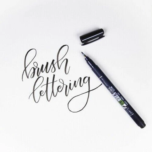 Tombow Brush Pen - Fudenosuke - Hard Tip