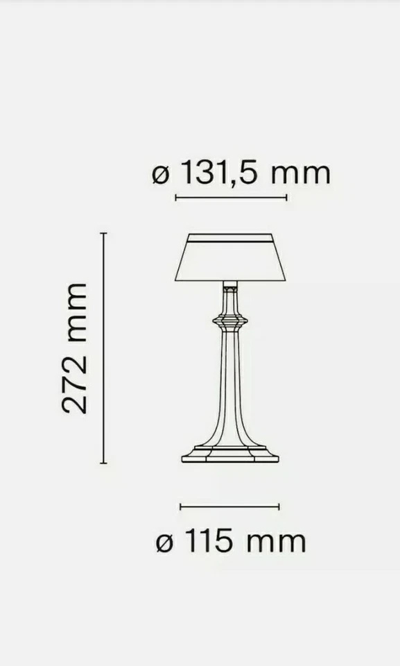 FLOS .Bon Jour Versailes by Philippe Starck originale completa di paralume. - Immagine 3 di 4