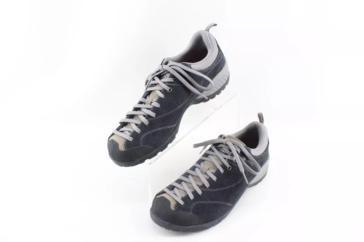Karrimor Wyndcliffe Navy / Gray Leather Low Hiking Shoes Boots
