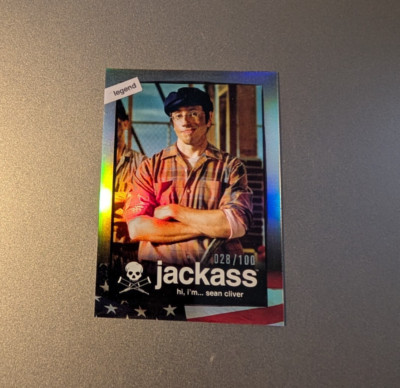 Sean Cliver -  - 2022 Zerocool Jackass Trading Cards - Holo /100