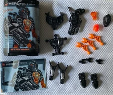 Lego 7170 Hero Factory Jimi Stringer 2010 Bionicle Instructions Missing 1 Piece