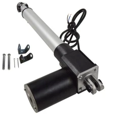 Linear Actuator 12V DC 1320LBS 150mm Aluminum Alloy Push Rod w/Pins and Brackets