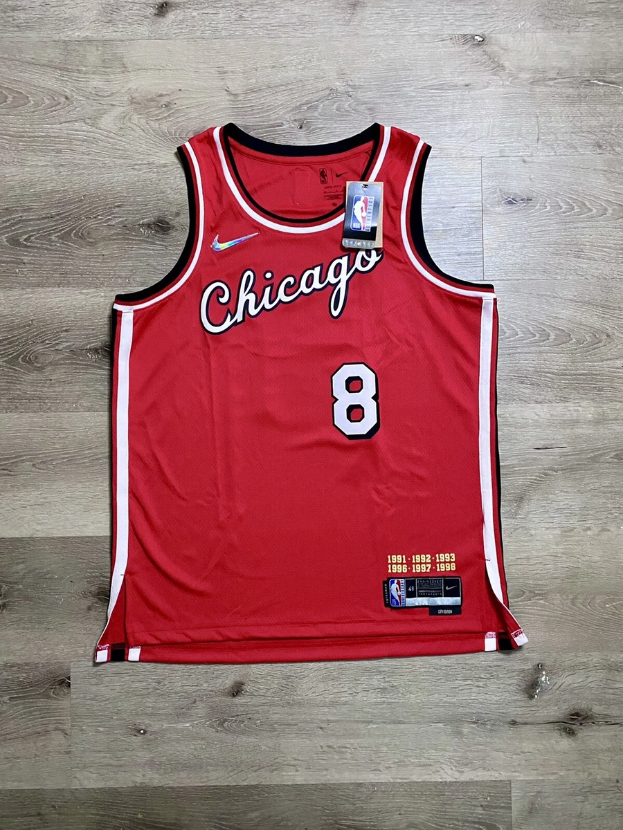 Men's Chicago Bulls Zach LaVine Nike Red 2021/22 Swingman Jersey - City  Edition