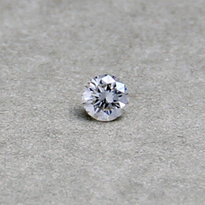 Natürlicher Diamant 0,05ct 2,3mm - 2,4mm D-F/IF-VVS Brillan Rund 2,5mm Brilliant