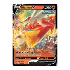 Blaziken V 20/198 - HOLO ULTRA RARE - Chilling Reign - NEAR MINT