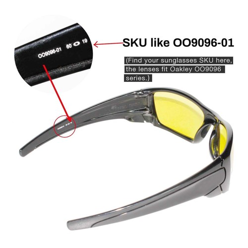 Walleva Mr.Shield Polarized Black Replacement Lenses for Oakley Fuel Cell - Bild 5 von 9