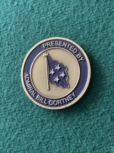 US Navy COMMANDER US FLEET FORCES Challenge Coin Token USN Admiral - Picture 4 of 5