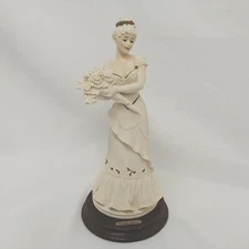 Giuseppe Armani Figurine Sculpture Statue "Flower Bouquet" Damaged And Repaired