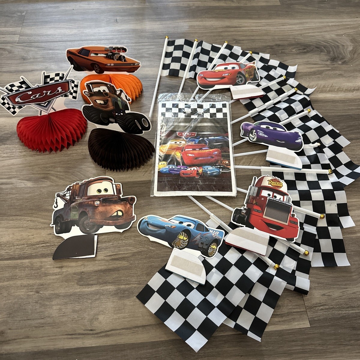 Cars Movie Party Decorations - Supplies For A Disney Pixar Cars Themed Birthday - View #5