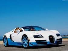 Cars bugatti veyron grand sport vitesse Desk Mat Stitched