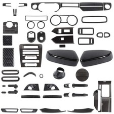 Tablero de instrumentos de fibra de carbono para Ford Mustang 2010-2014 decoración completa